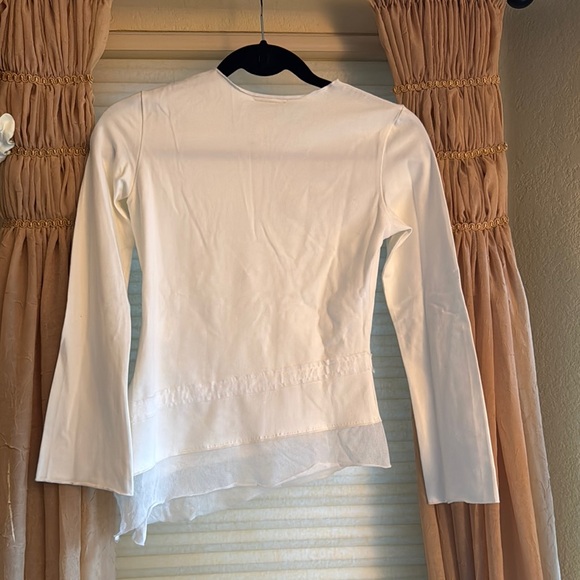Gorgeous WinterWhite IKKS Long Sleeved Top - Picture 7 of 13